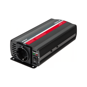 Przetwornica REBEL 12V/230V 500W  (gn. typu F :niemieckie)
