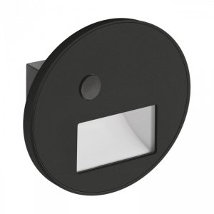 WEKTOR LED C PIR 1,2W BLACK CCT