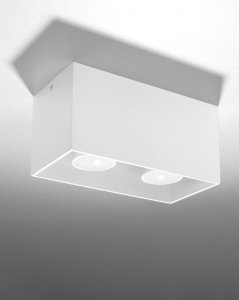Plafon QUAD MAXI biały