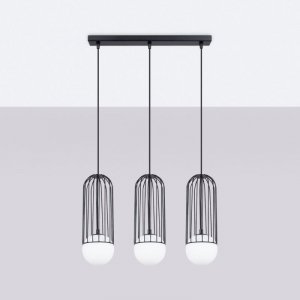 Lampa wisząca BRINA 3L czarna