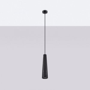 Lampa wisząca ELECTRA czarna beton