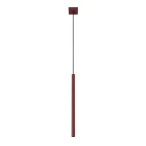 Lampa wisząca PASTELO 1 burgund