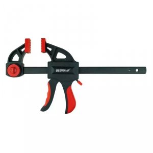 Ścisk stolarski 910x72mm,nylon,pistolet.