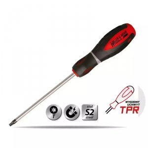 Wkrętak Torx T25x100mm, stal S2, uchwyt 3-materiałowy