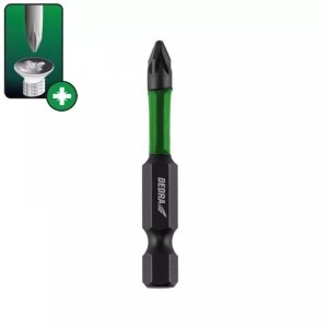 Końcówki wkrętakowe udarowe Pozidiv PZ1/2/3x50mm, 3szt blist