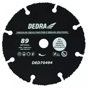 Tarcza uniwersalna 89x10mm do DED7049