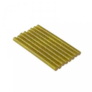 Klej uniwersalny złoty brokat, 8szt., 7-8x100mm