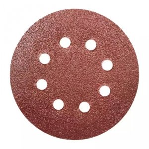 Krążek ścierny 150gr, 125mm, rzep, kpl 5szt