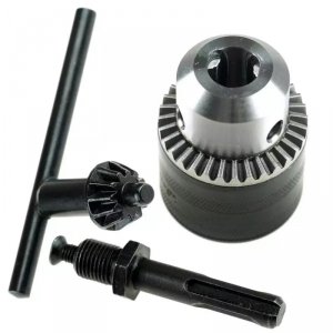 Uchwyt wiertarski kluczykowy zestaw 3cz 1,5-13mm 1/2-20UNF