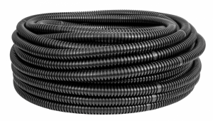 Rura karbowana typ 750N, 18/13,5mm, z pilotem, odporna na UV, samogasnąca, czarna, 50mb, 6162-50/750P, Pawbol