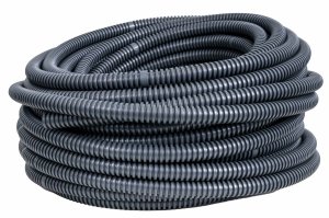 Rura karbowana peszel PCV 320N fi 16, z pilotem, odporna na UV 6160-25P Pawbol 25mb