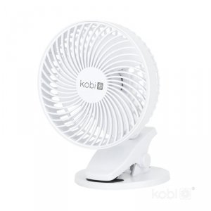 Wentylator biurkowy VIENTO CLIP biały Kobi Windstar 