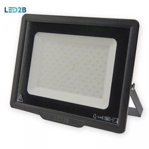 Naświetlacz LED MH 100W 4000K IP65 czarny LED2B