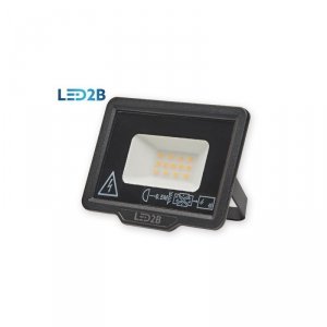 Naświetlacz LED MH 10W 3000K IP65 czarny LED2B