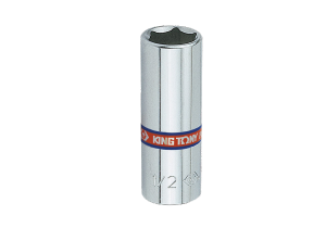 NASADKA DŁUGA 1/4 CALOWA 7/16 x 50mm 6-kąt. Cr-V King Tony