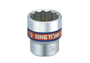 NASADKA KRÓTKA 3/8 CALOWA 9/16 x 29mm 12-kąt. Cr-V King Tony