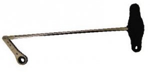 KLUCZ TYPU T Z GRZECHOTKĄ JEDNOKIERUNKOWĄ 13mm