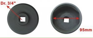 NASADKA 3/4, 95mm DO PIASTY TYLNEGO KOŁA BPW 6,5-9 TON H.C.B