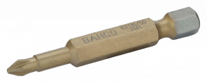 Bit udarowy 1/4 powlekany TIN PH1x50 mm, 5 szt. BAHCO