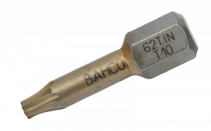 Bit udarowy 1/4 powlekany TIN TORX T15x25 mm, 10 szt. BAHCO