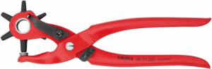 Szczypce obrotowe do wycinania otworów, 220mm, KNIPEX