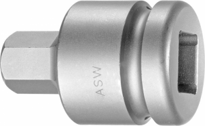 Udarowa nasadka wkretakowa 3/4 do srub z lbem z gniazdem 6-kat.14mm ASW