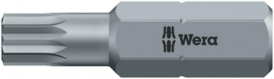 Bit ciagliwo-twardy 1/4 DIN3126C6,3 do srub z lbem z gniaz.wielozeb. M8x25mm Wera