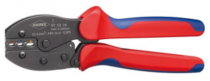 Szczypce do zagniatania końcówek oczkowych 0,5-6mm, 97 52 36, KNIPEX
