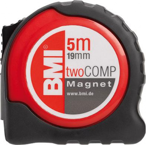Tasma miernicza kieszonkowa twoCOMP M 3mx16mm BMI