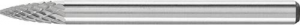 Maly frez trzpie.ze stop.tward.luk.ostry0307 4 3mm3x7mm Pferd
