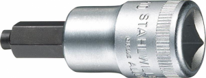 Nasadka wkretakowa 1/2 d.srub z gniaz.6-kat. z czopem 8x60mm STAHLWILLE