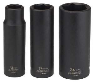 Nasadka udarowa długa cienkościenna 1/2 19 mm ANSI Teng Tools