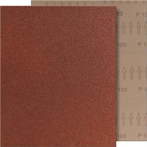 Plotno scierne, 230x280mm K400 brazowe VSM