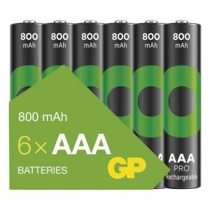 GP Akumulatorek ReCyko Pro AAA (HR03) 6PP /*MPP