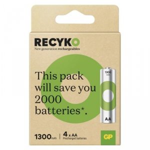 GP Akumulatorek ReCyko 1300 AA (HR6) 4PP /*MPP