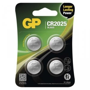 GP Bateria litowa guzikowa CR2025 4BL