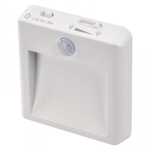 Lampka nocna LED do gniazdka 230 V z czujnikiem