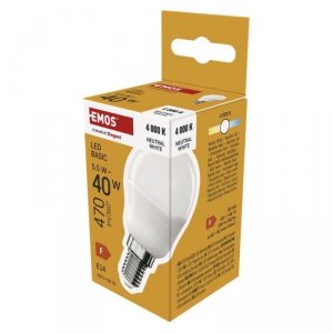 Żarówka LED Basic Mini Globe / E14 / 5,5 W (40 W) / 470 lm / neutralna biel