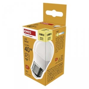 Żarówka LED Basic Mini Globe / E27 / 5,5 W (40 W) / 470 lm / 470 lm / Ciepła biel