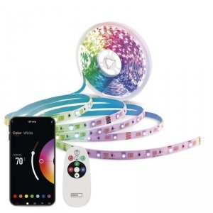 GoSmart Taśma LED 5m, 22W, 1000lm, RGB/CCT, WiFi