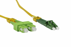 Patchcord  duplex SM G.652D SC/APC-LC/APC 9/125 2m