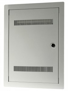 Telekomunikacyjna skrzynka mieszkaniowa p/t EmiterNet typ PW2Z (z zamkiem), 355x475x92mm szer./wys./gł.