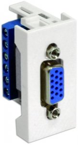 Gniazdo VGA 22,5x45mm