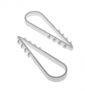 Uchwyt montażowy USMO 14, biały, 50szt., H.7317, Pawbol