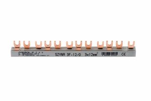 Szyna łączeniowa widełkowa 3‑faz. 12mm2 12 modułów E.4037A Pawbol