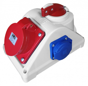 Rozdzielnica COMBO 16/5, L-0-P, 2x230V, IP44 (E960615421C)