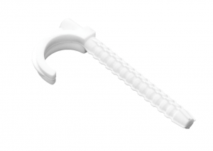 Obejma pojedyncza 14-25mm, biała, 100szt., H.7332, Pawbol