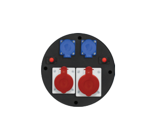 Przedłużacz 30m 1x32/5 1x16/5 2x250V SOLID LINE B.1142-30 Pawbol
