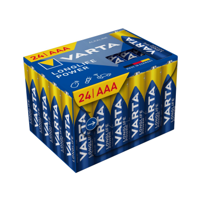 Bateria alkaiczna VARTA LR03 Longlife Power Cube Pack 24szt./box