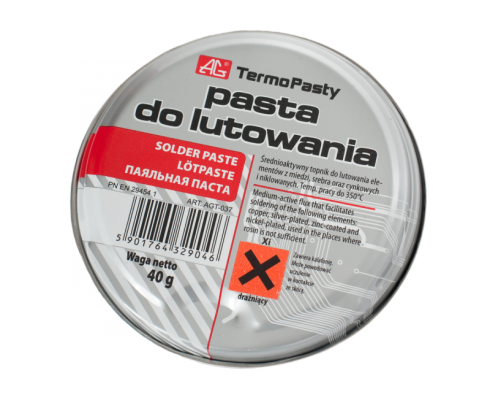Pasta lutownicza 40g AG AGT-037